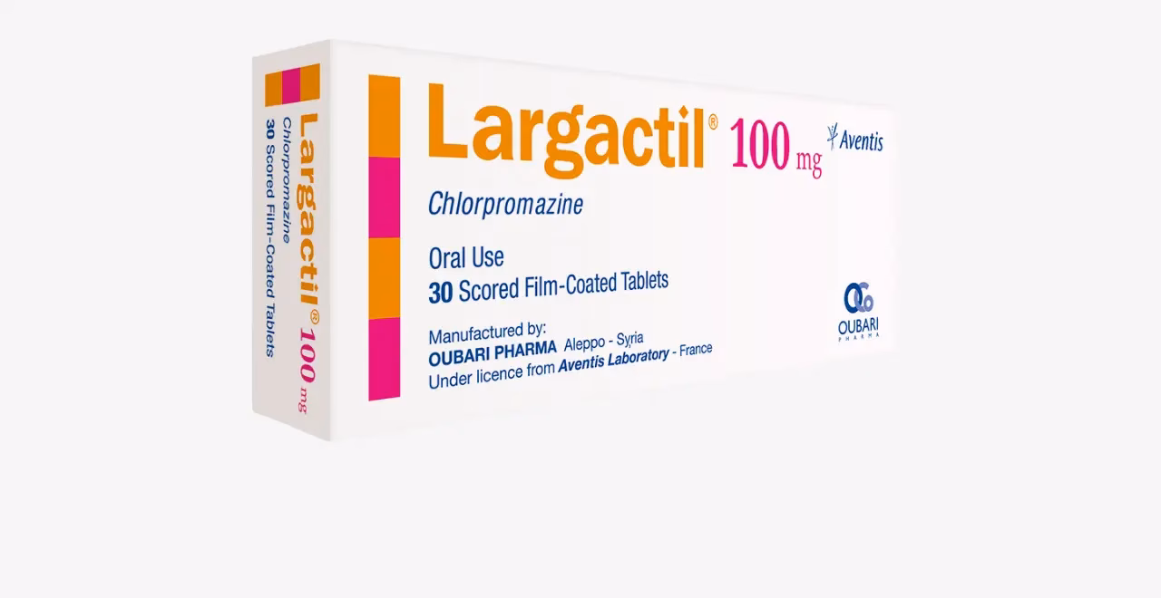 How to administer Largactil (chlorpromazine)?
