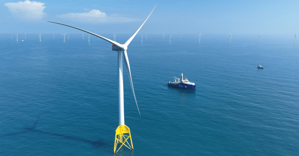 What is the world's largest offshore wind turbine?