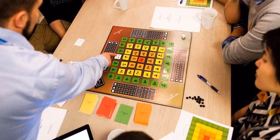 What is a lean office game?