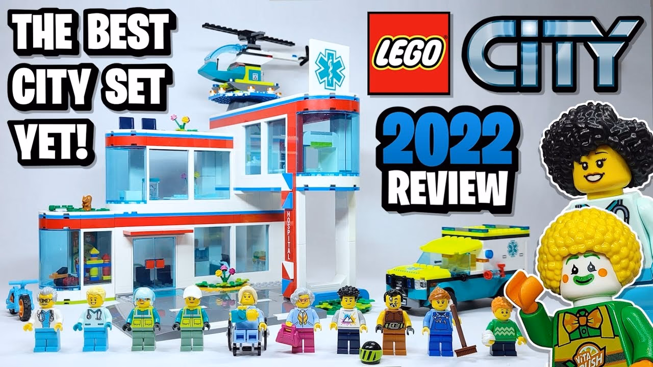 How big is Lego City Hospital?