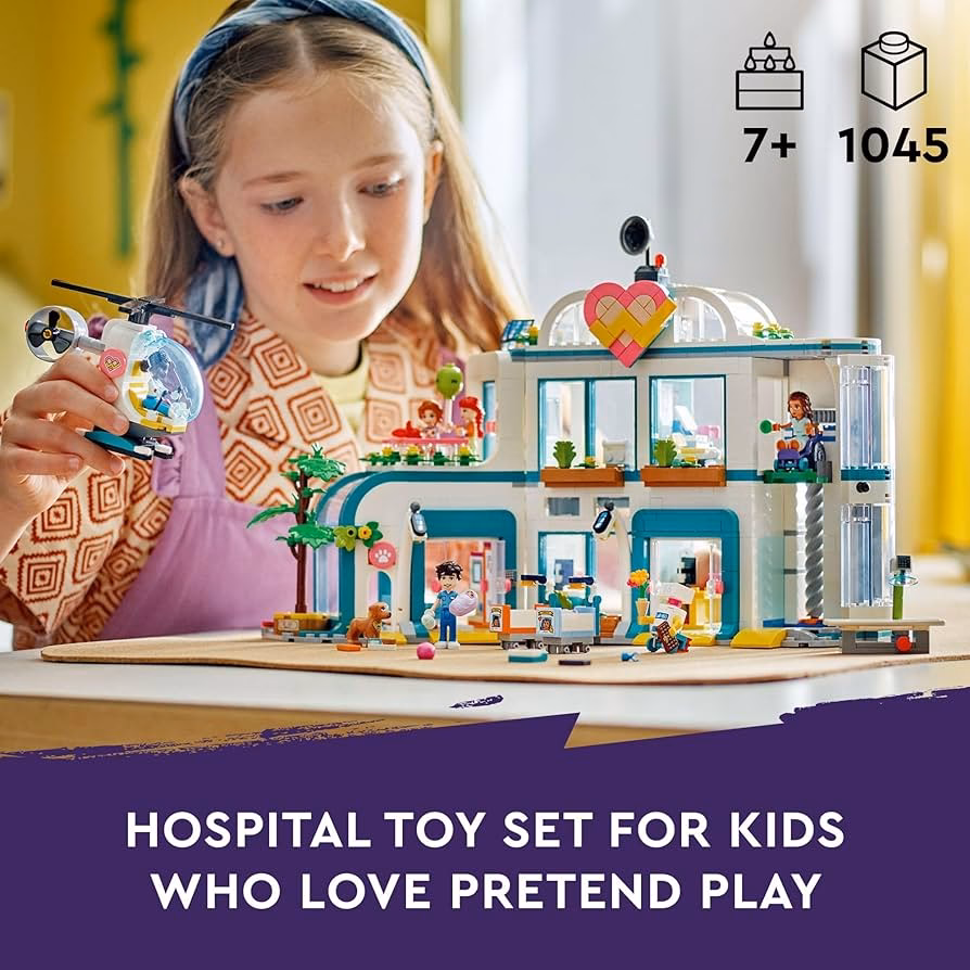 What accessories are included in a Lego Friends set?