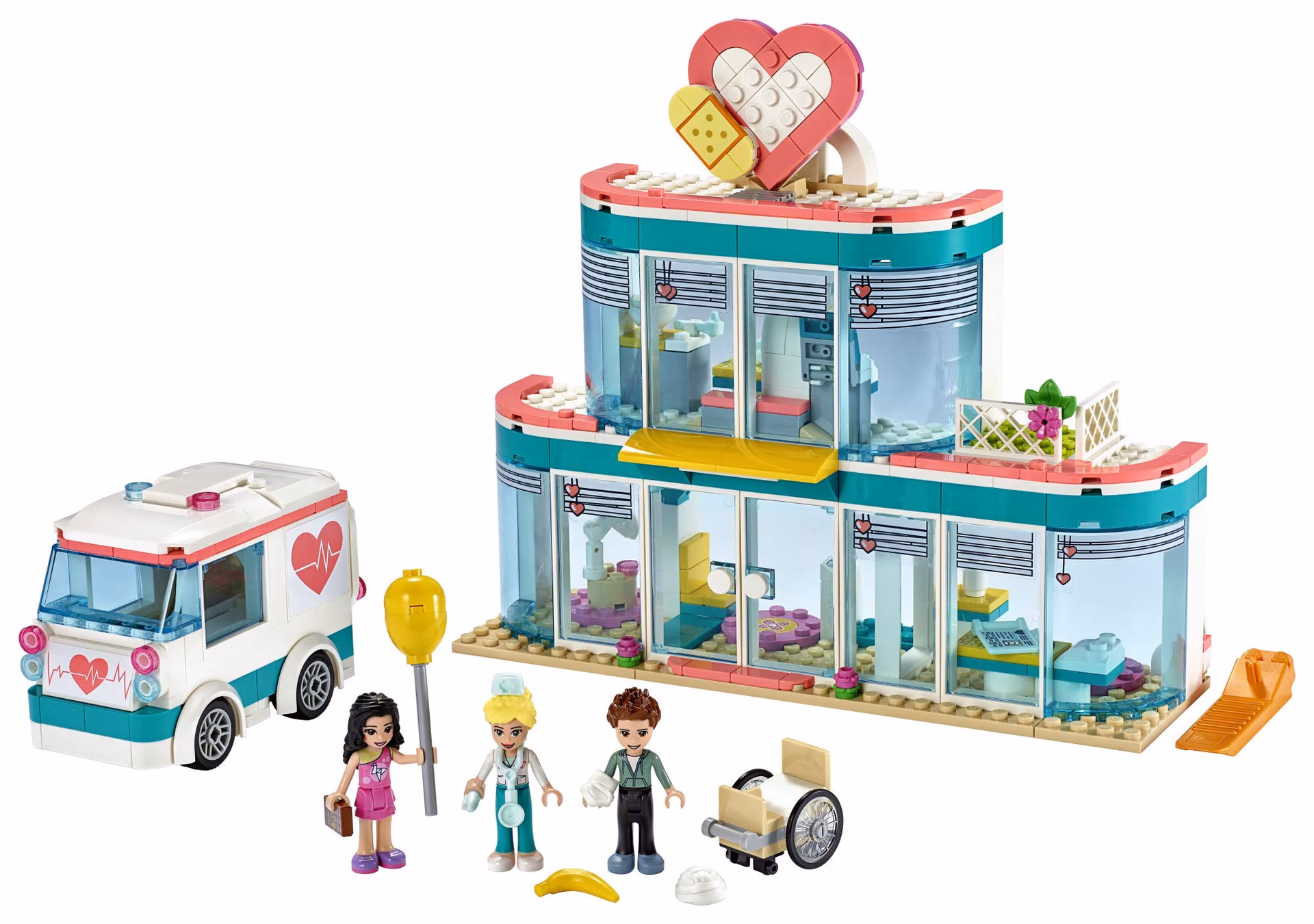 What is a Lego Friends toy ambulance truck set?