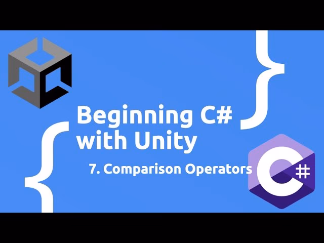 What are comparison operators?