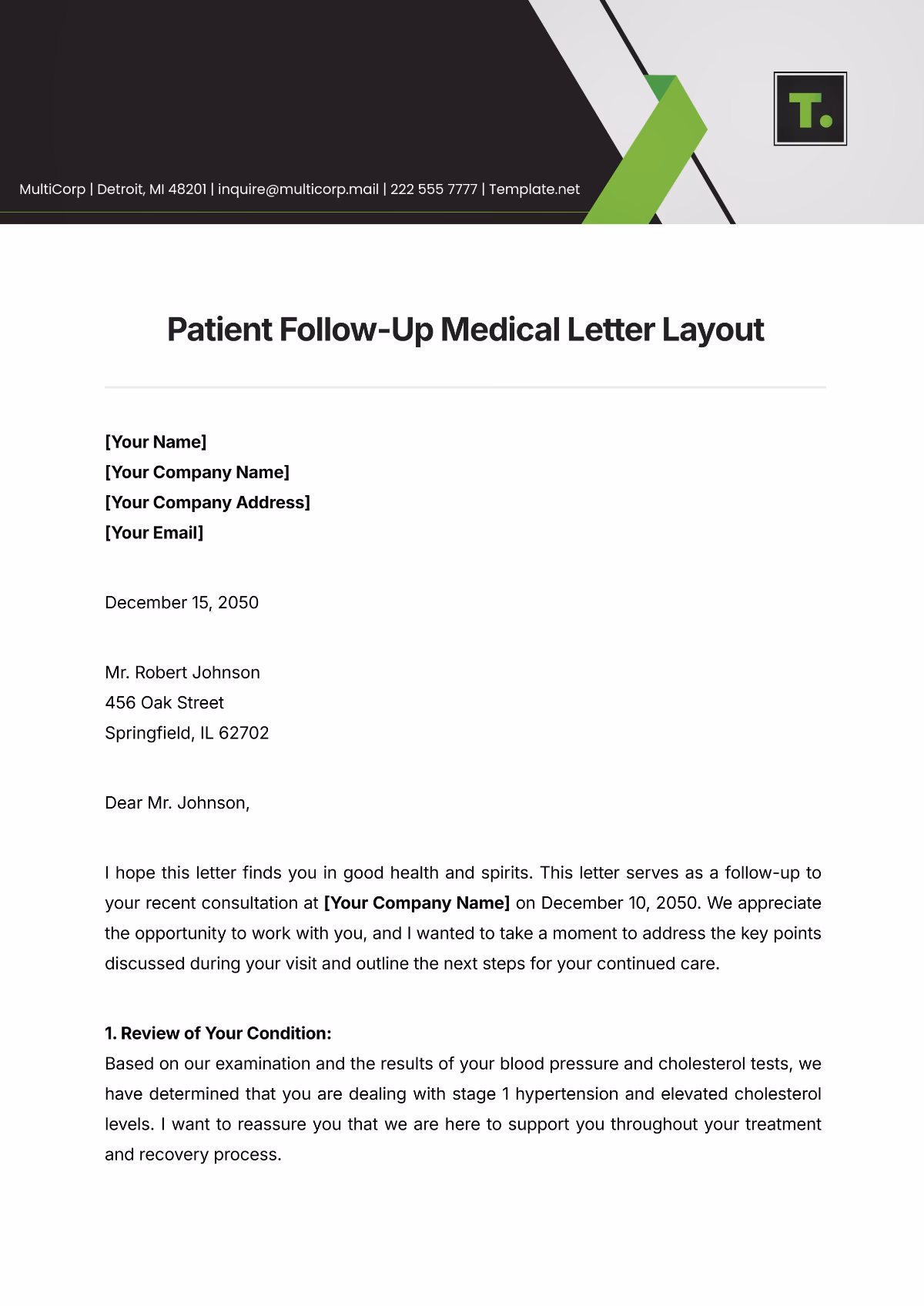 How do you write a permission letter for medical treatment?