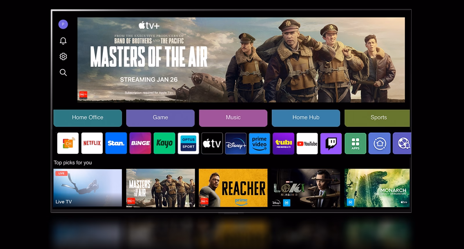 Does LG TV support webOS version 6?