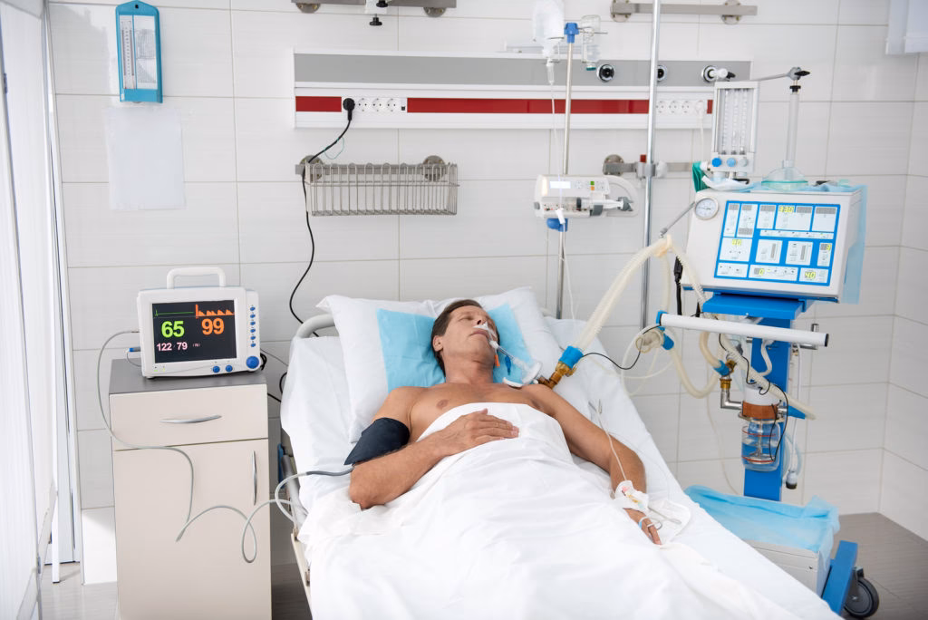 Why do hospitals need life support equipment?