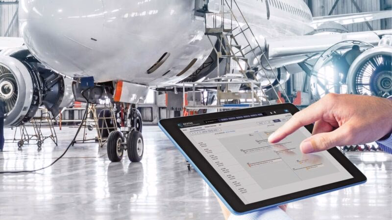 How often should aircraft line maintenance be performed?