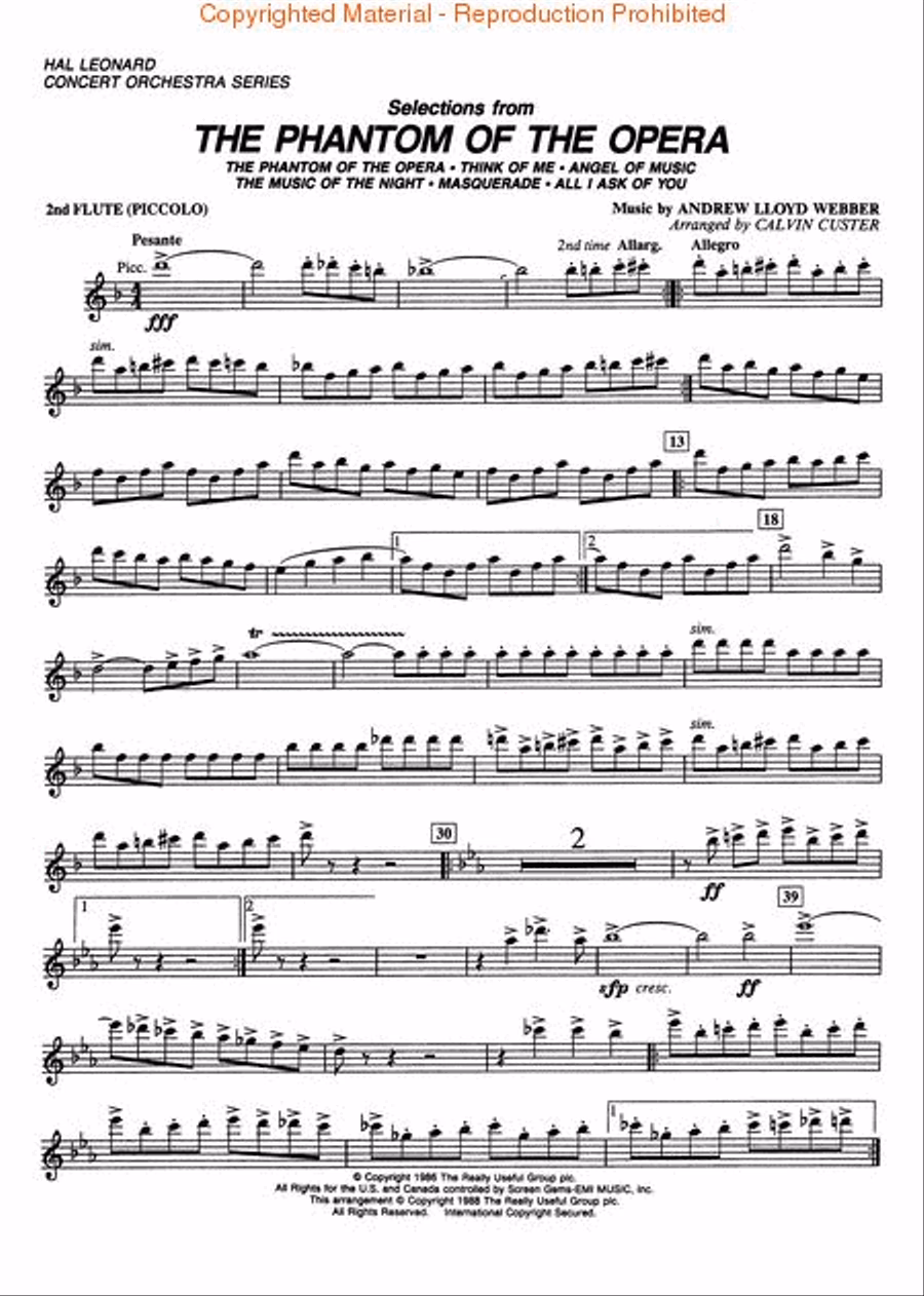 What movies are based on Phantom of the opera?