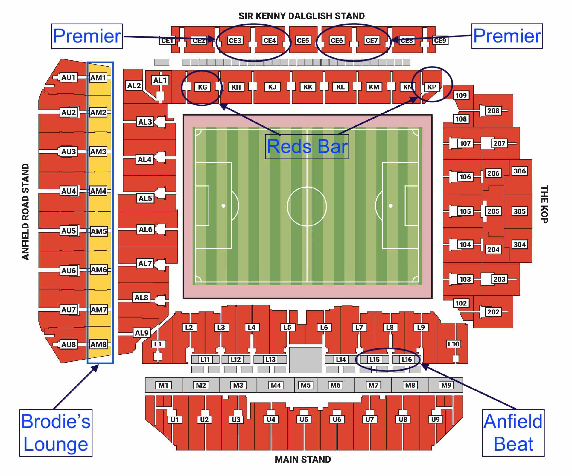 What is official Liverpool FC hospitality?