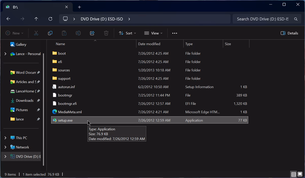 How do I find a Windows 10 ISO file?