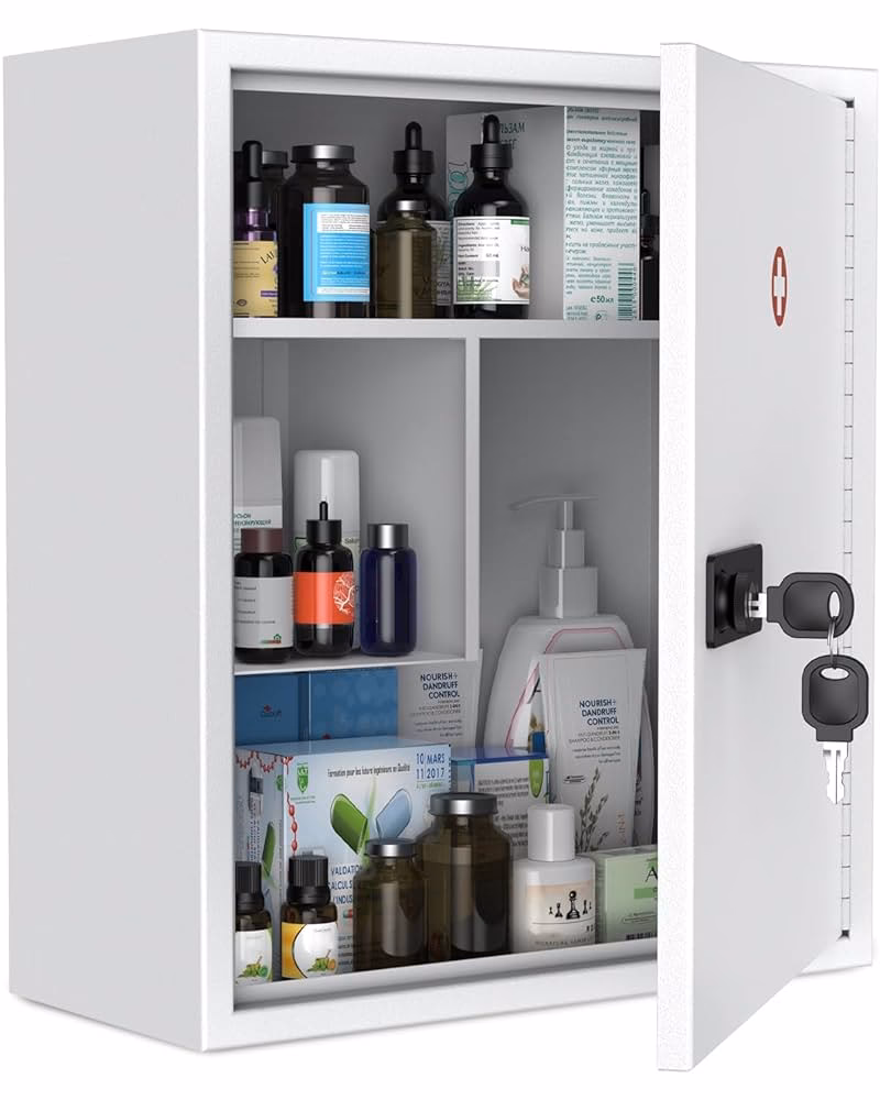 Where can I find the best locking medicine cabinet?