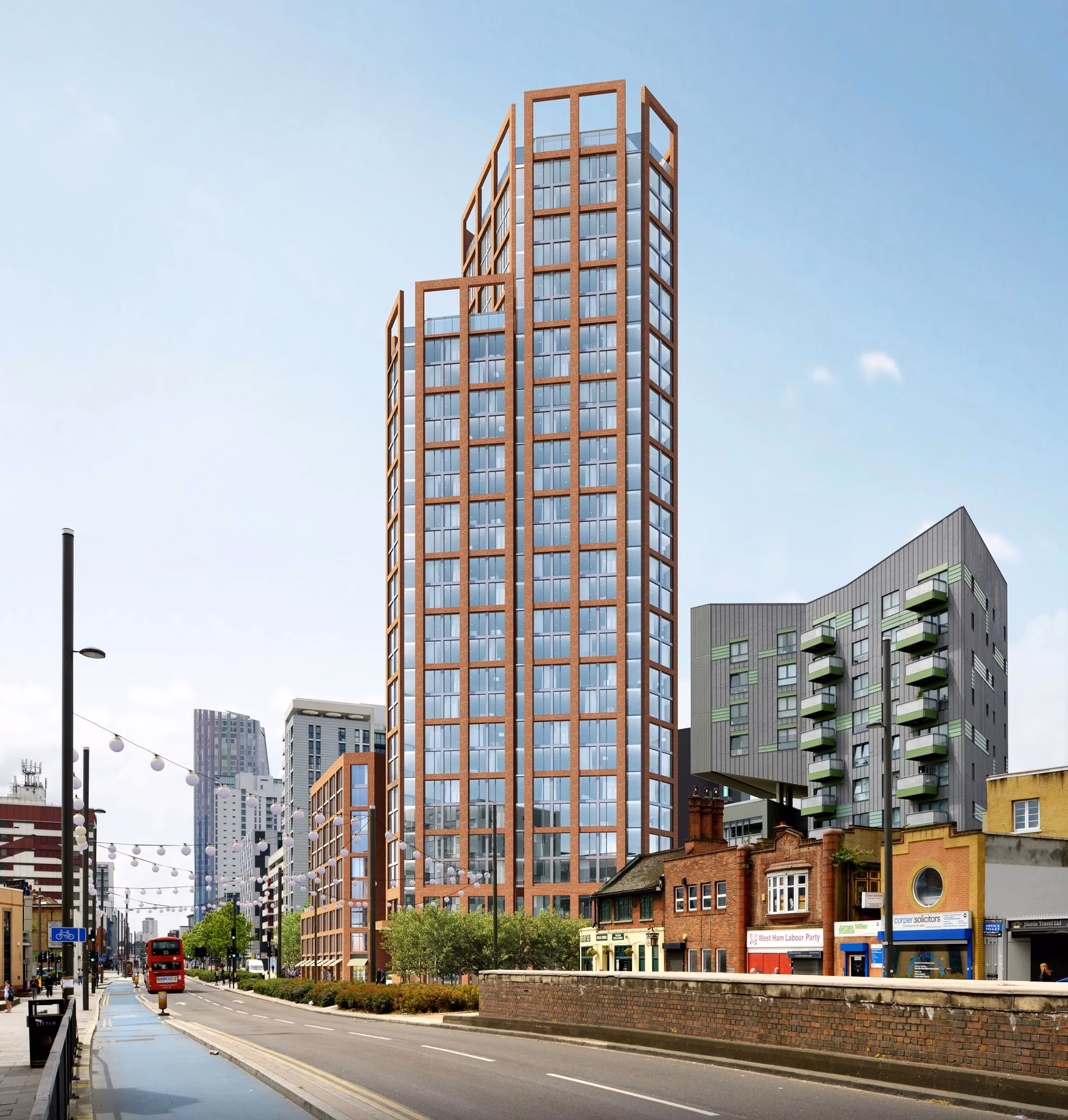 Why was West Ham a worst area of London during WW2?