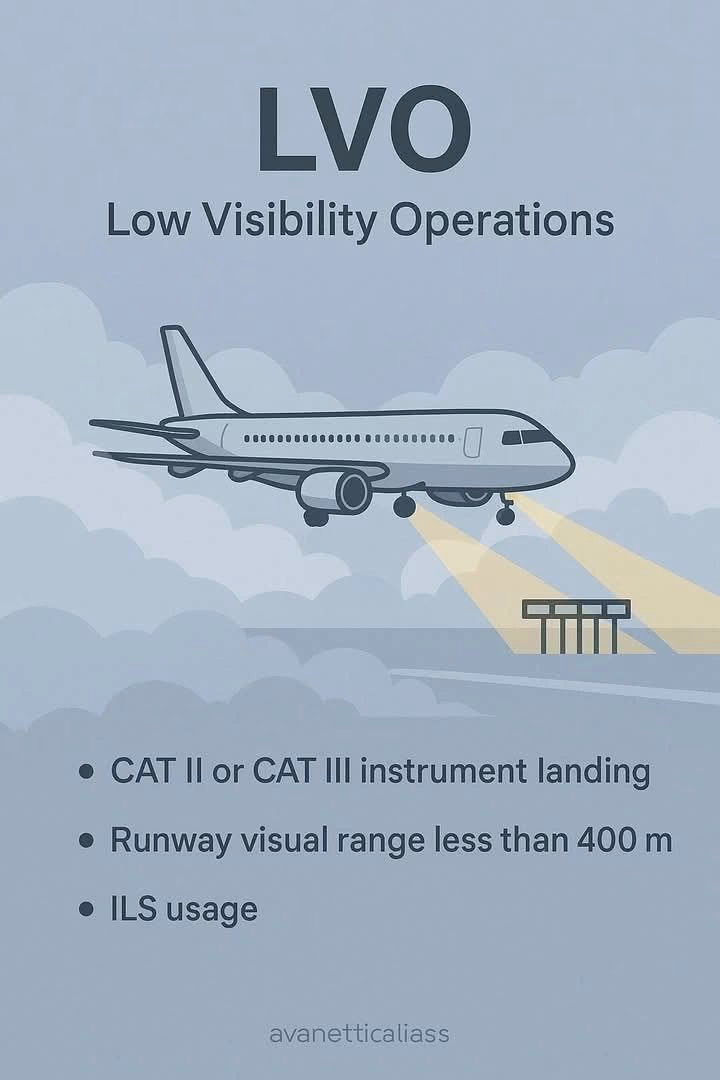 Are low visibility procedures in force?