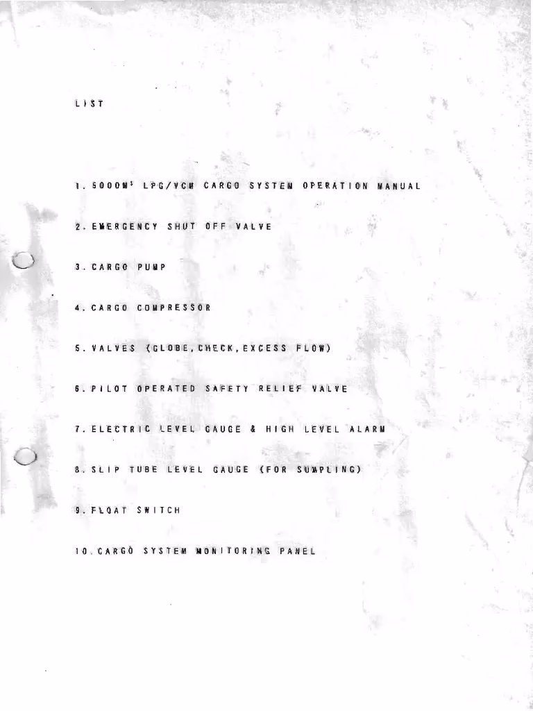 How is LNG supplied to a cargo line?