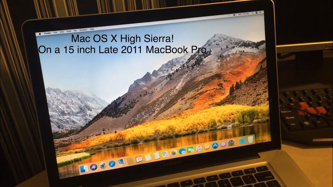 Can a 13 year old MacBook Pro run macOS?