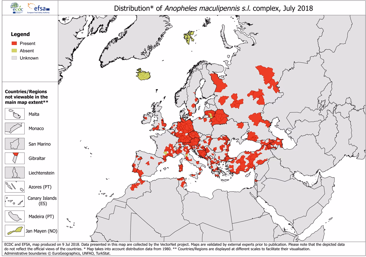 Wie viele Malariafälle gibt es in Deutschland?