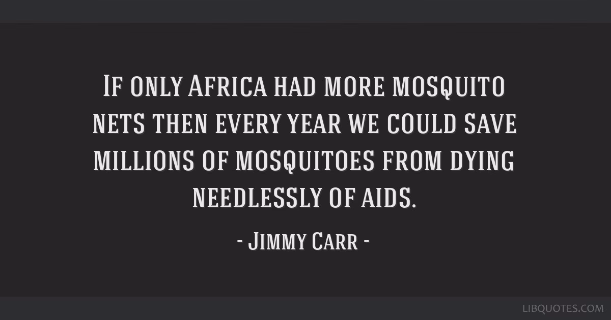 Does Jimmy Carr make a joke?