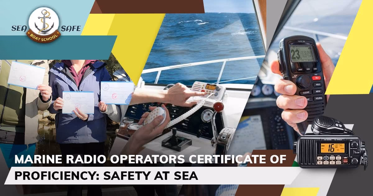 What is the marine radio operators VHF Certificate of proficiency?