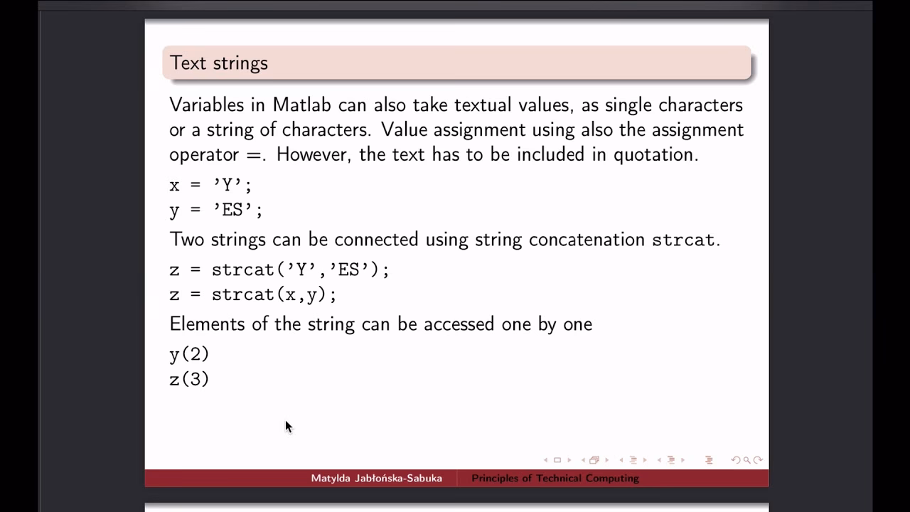 What is a conjugate transpose operator in MATLAB?