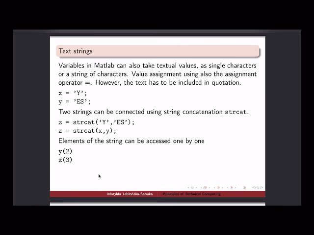 What is a conjugate transpose operator in MATLAB?