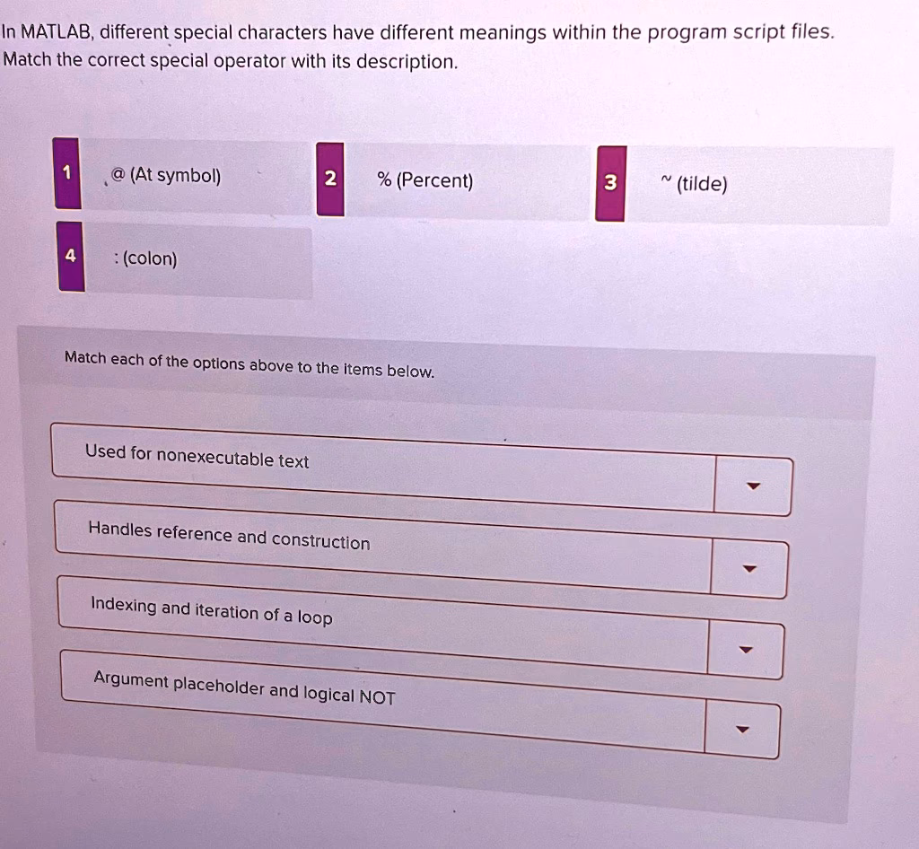 What is a tilde operator?