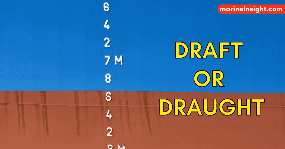 What is the difference between air draft and draught?