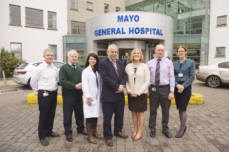 Where is the endoscopy service located in Mayo University Hospital?