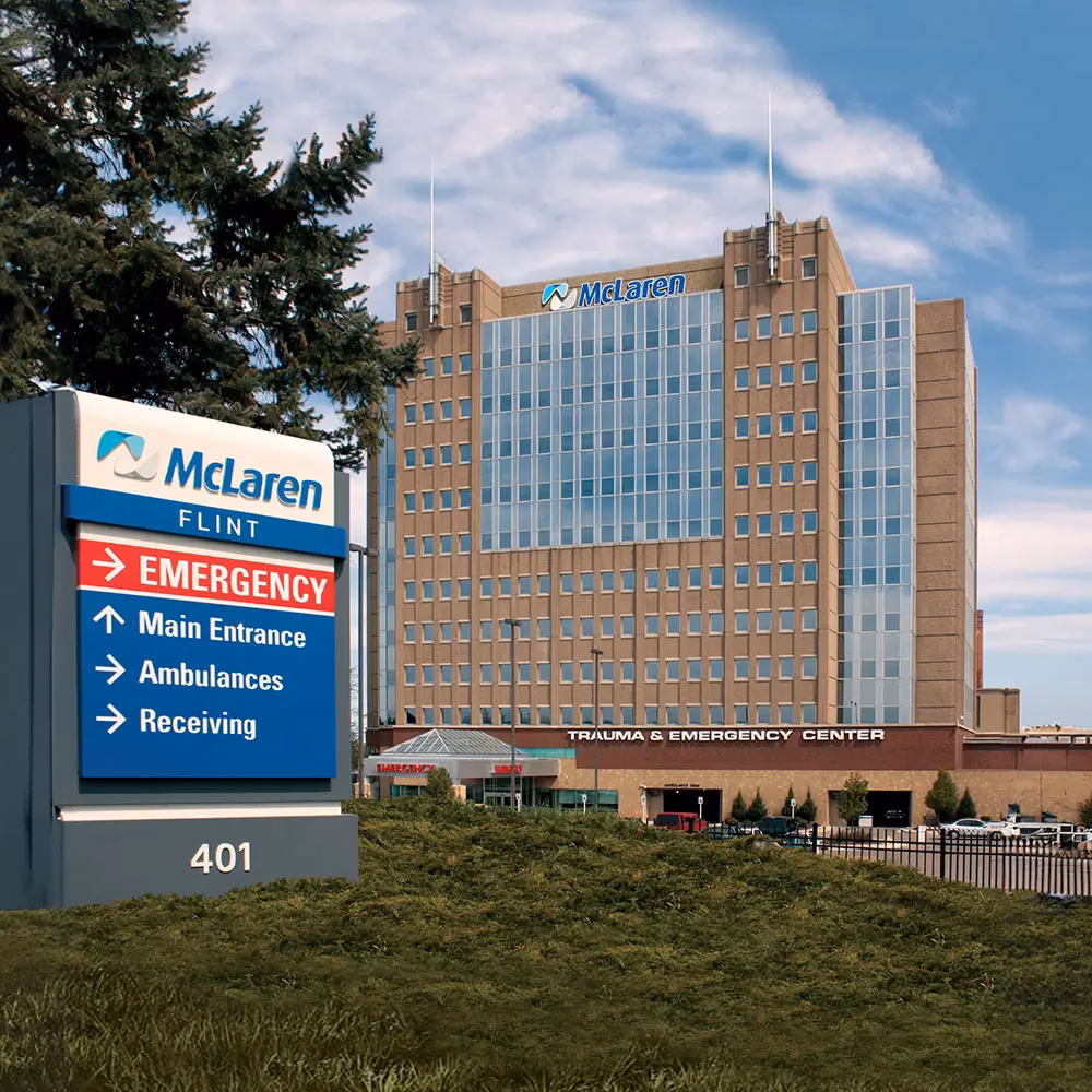 Where is McLaren Flint hospital?