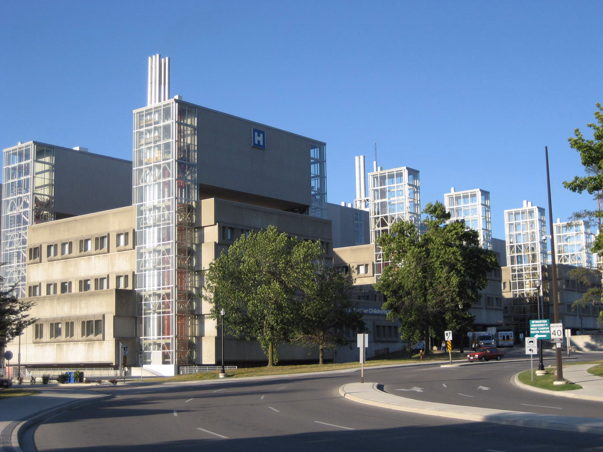 Who owns McMaster University Medical Centre (MCH)?