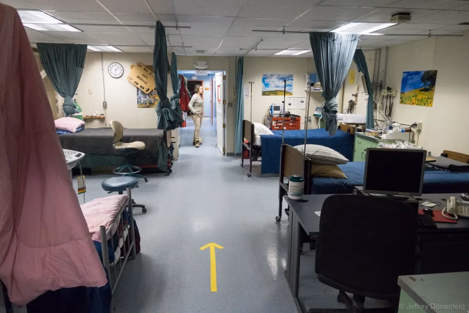 How many people are in McMurdo Station?