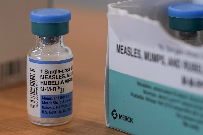 Did a Los Angeles airport traveler get measles?