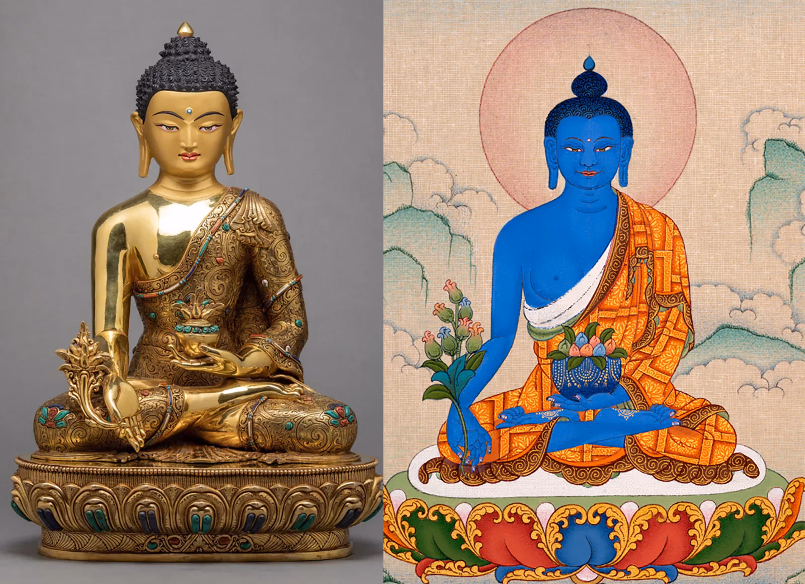 What does the Medicine Buddha symbolize?