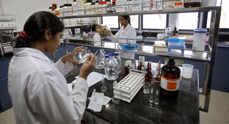 How big is the pharmaceutical industry in India?