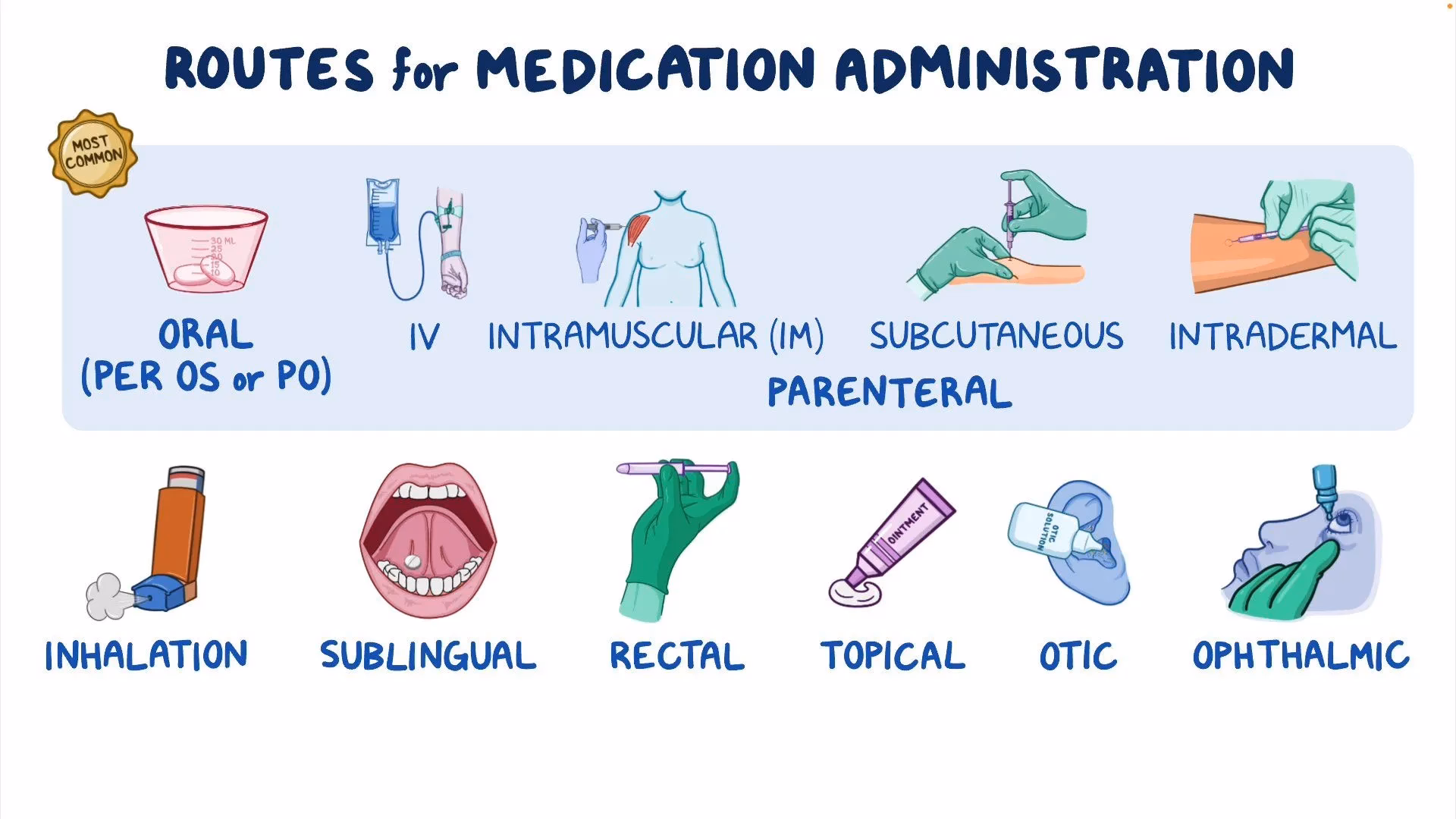 How do Clinicians choose the optimal route of Drug Administration?
