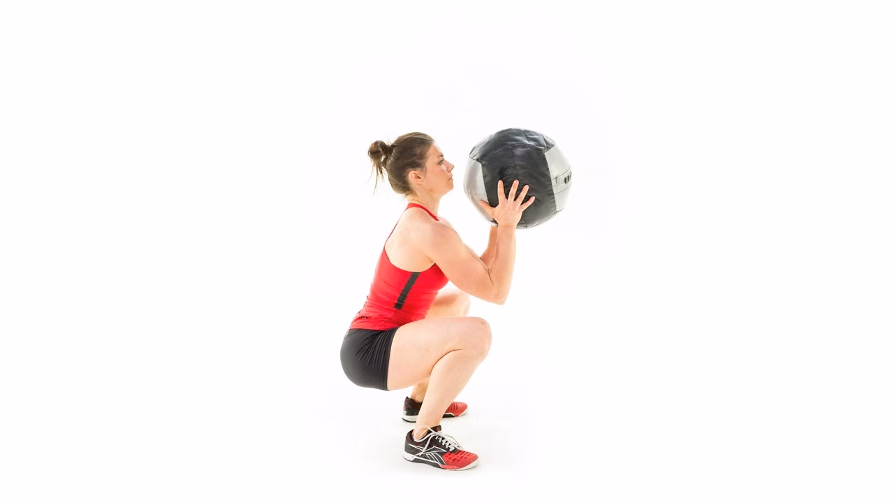 What is a medicine ball clean in CrossFit?