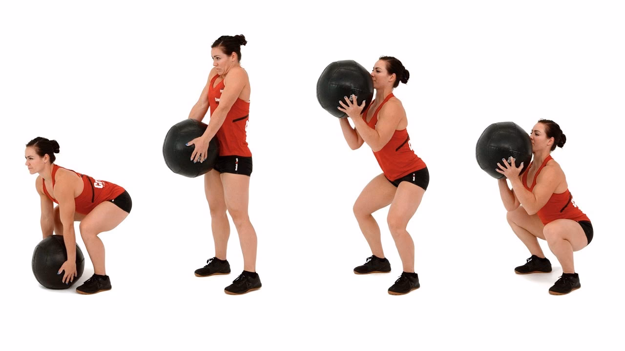 What is a medicine ball clean in CrossFit?