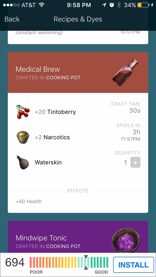 What is medical brew in Ark Survival Evolved?