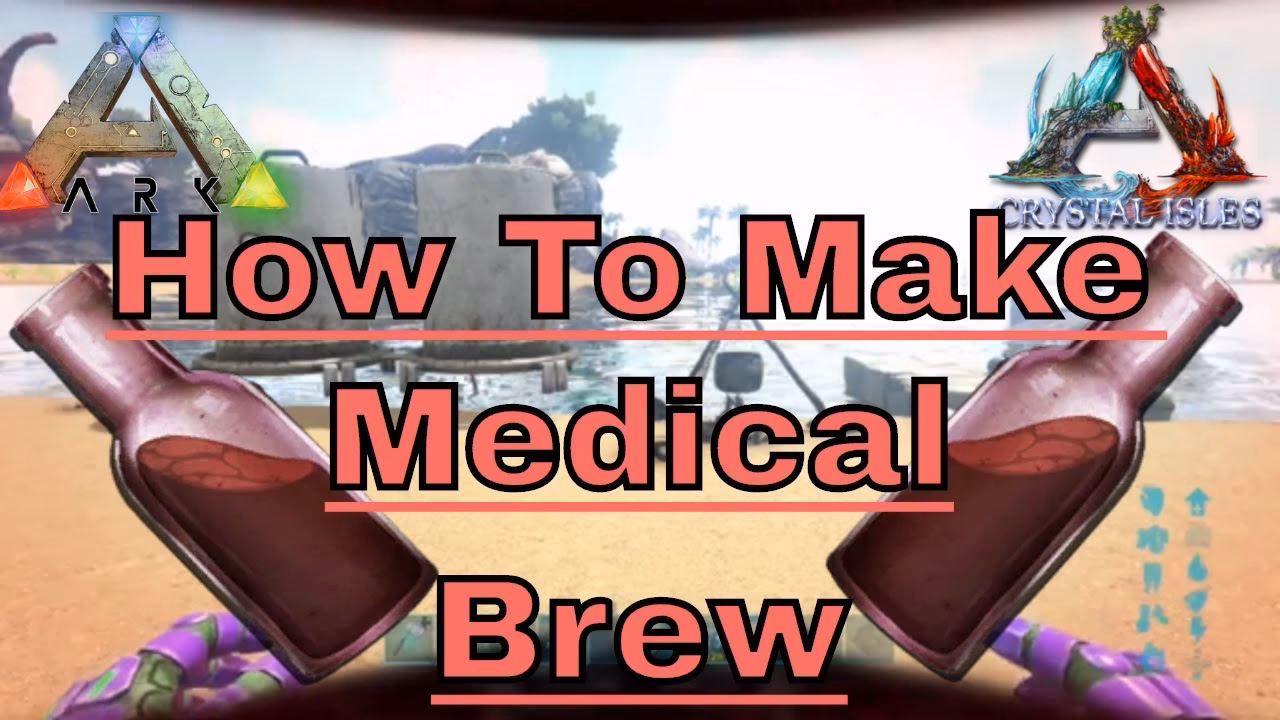 How do I spawn medical brew in Ark Survival Evolved?