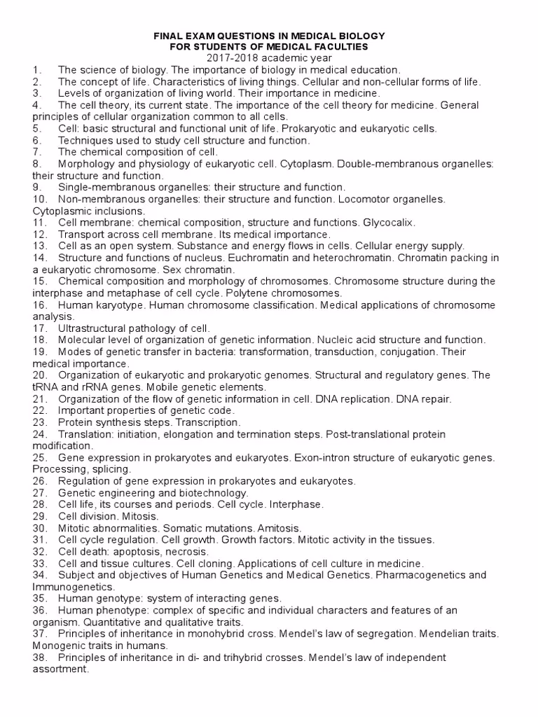 What is a basic medical knowledge quiz?