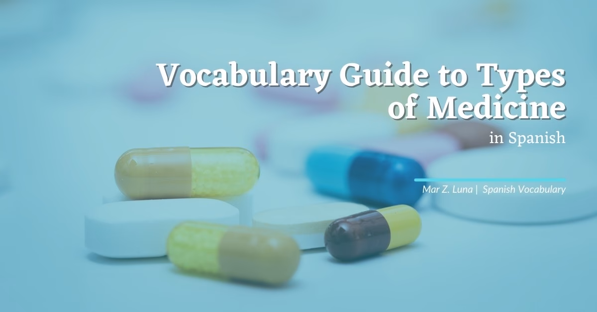 What is the Spanish word for 'drug'?