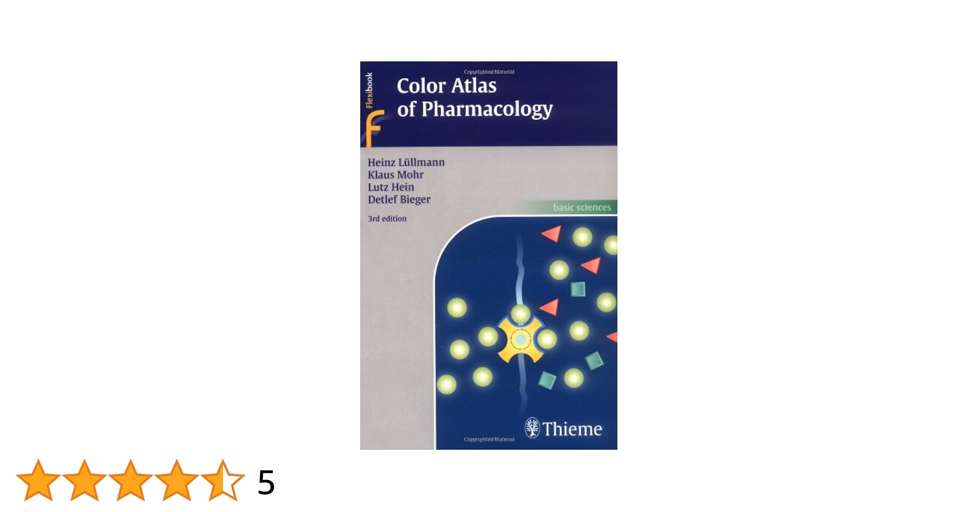 What's new in luellmann's color atlas of Pharmacology?