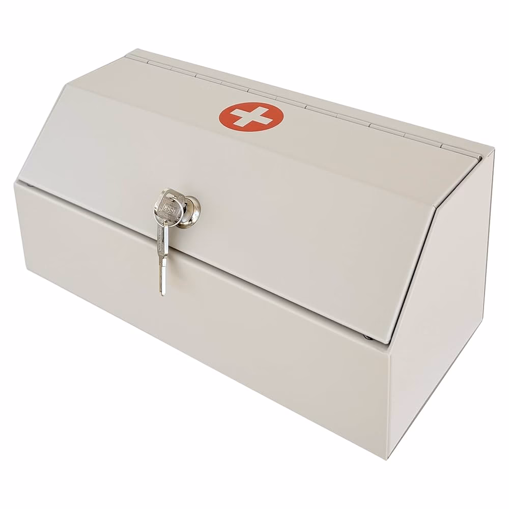 Is the Lockabox Medical medicine box secure?