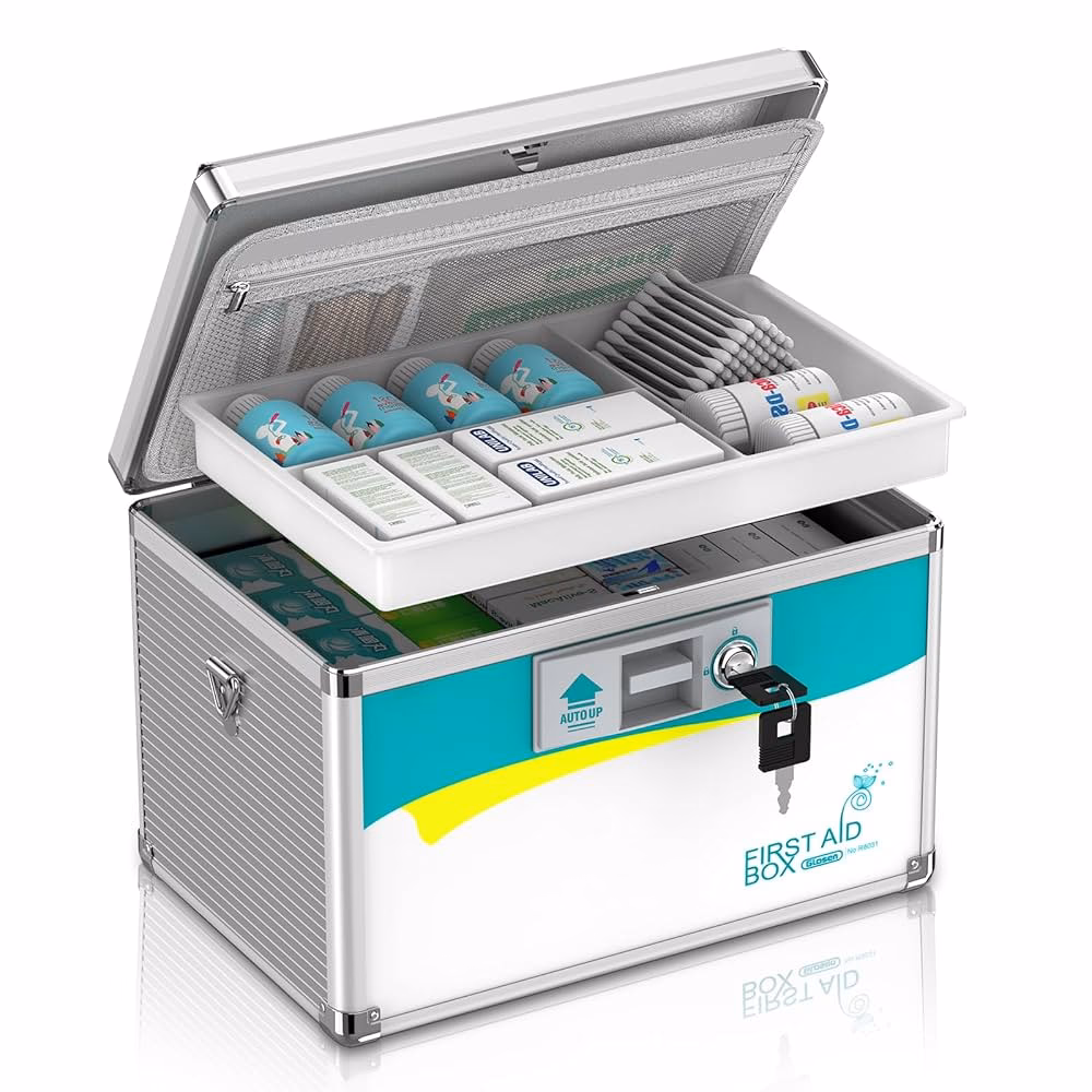 Are there lockable medicine cabinets?