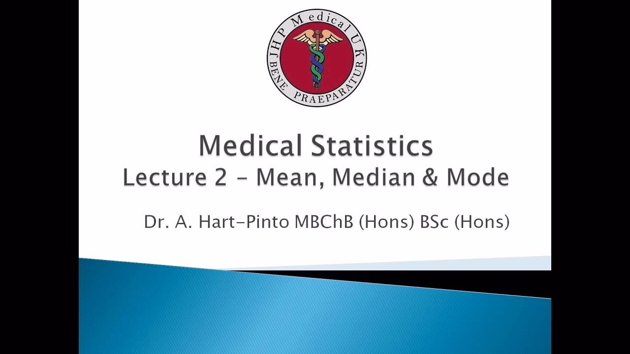 What is medical statistics?