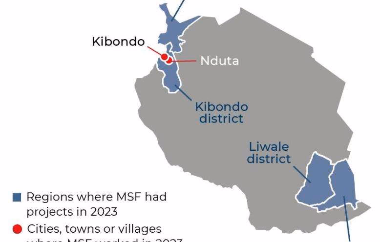 What does MSF stand for in Tanzania?