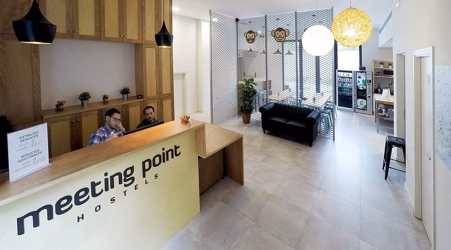 What is an office reception?