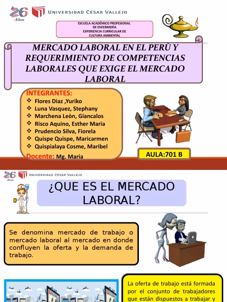 ¿Cuáles son las características del mercado laboral?