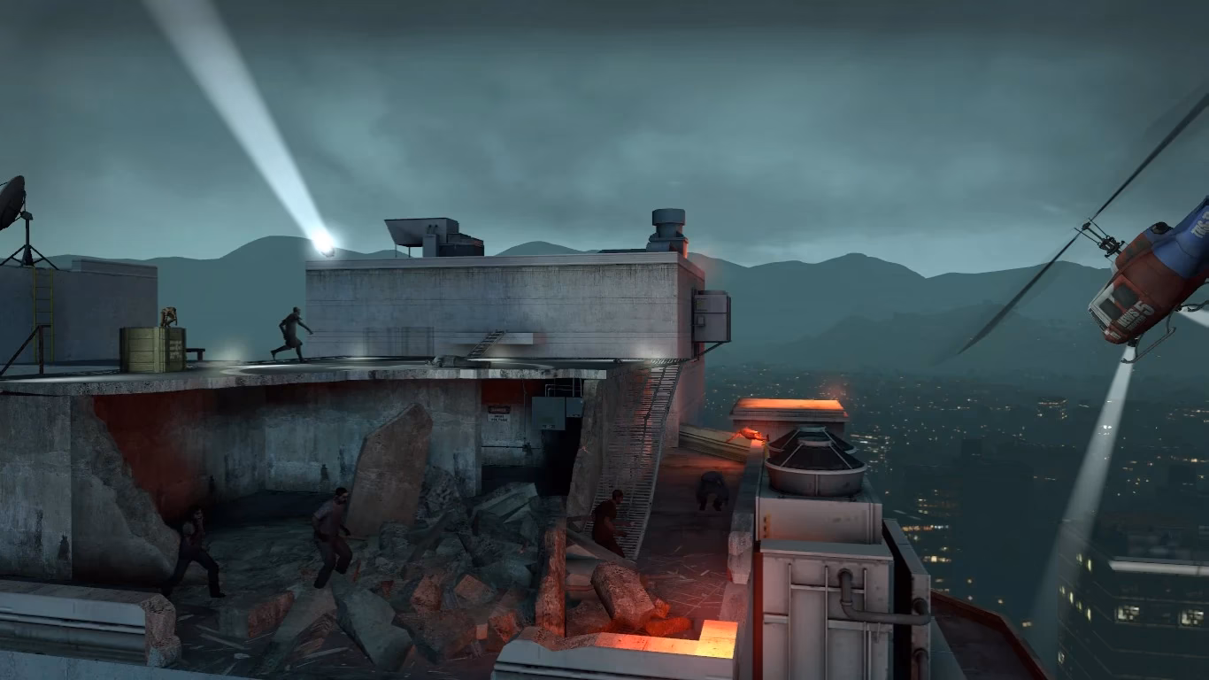 Did Mercy Hospital get bombed in payday heist?