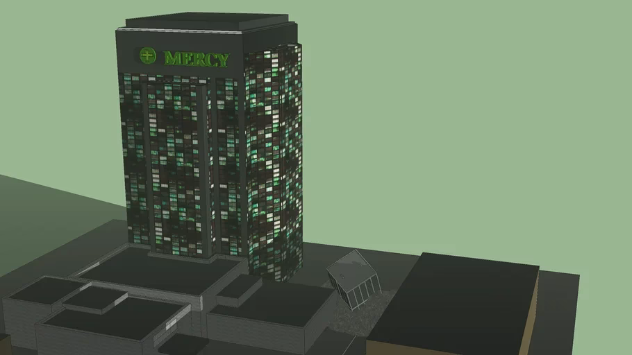 Where is the real-life Mercy Hospital located?