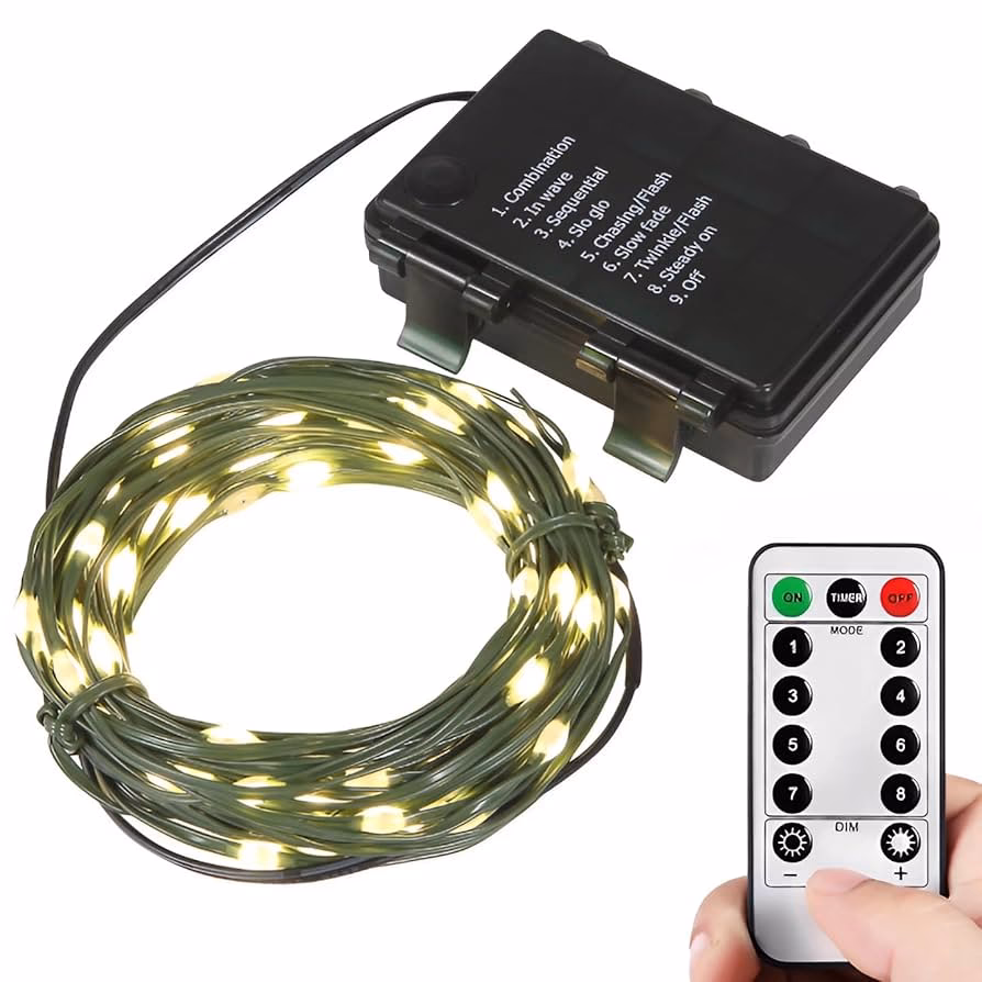Are Yalin fairy lights battery operated?